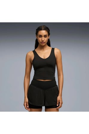 W SHAPE Fashion Tank Black Siyah Kadın T-Shirt & Polo