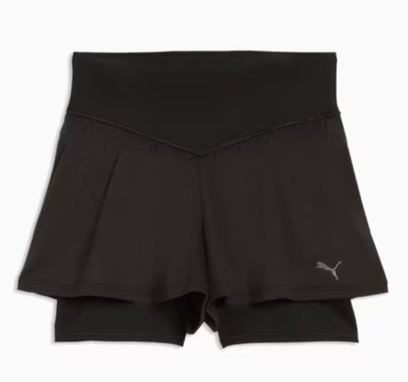 Puma 528475-01 W P Shape 2-1 Flowy Short 3 Tayt Şort Kadın Şort