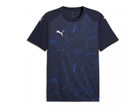 Puma TEAMFINAL GRAPHIC JERSEY Erkek Futbol Forması 70653606 Lacivert