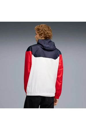 Windbreaker Beyaz Erkek Ceket