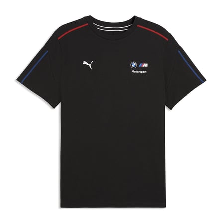 Bmw Mms MT7 Erkek Siyah Günlük Stil T-Shirt 63487701