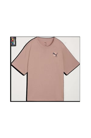 W Cat Graphic Tee Bej Kadın T-Shirt & Polo