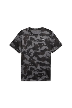 M TAD ESSENTIALS AOP TEE Erkek Siyah T-Shirt & Polo