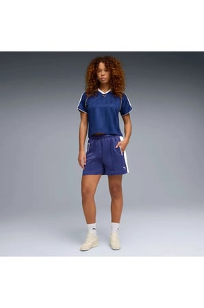 T7 Shorts Lacivert Kadın Şort