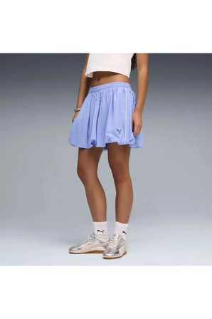 T7 Balloon Skirt Intense Lavender Kadın Mor Elbise-Etek