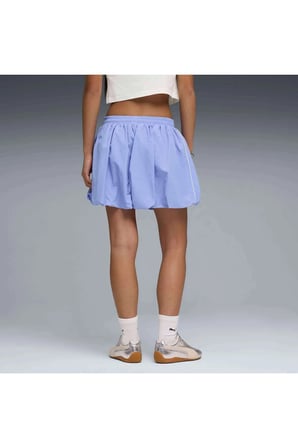T7 Balloon Skirt Intense Lavender Kadın Mor Elbise-Etek