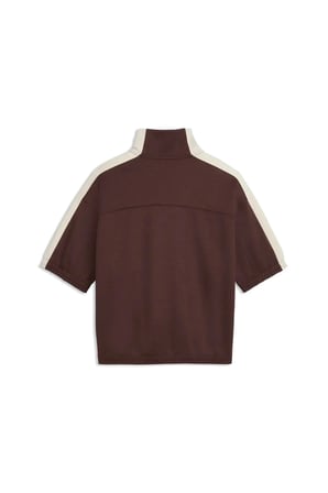 T7 Short Sleeve Jacket Kahverengi Kadın Ceket