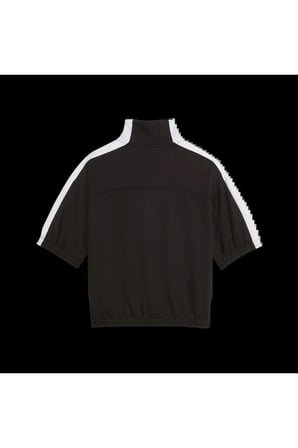 T7 Short Sleeve Jacket Siyah Kadın Ceket