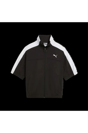 T7 Short Sleeve Jacket Siyah Kadın Ceket