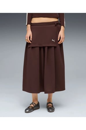 T7 Midi Pleated Skirt