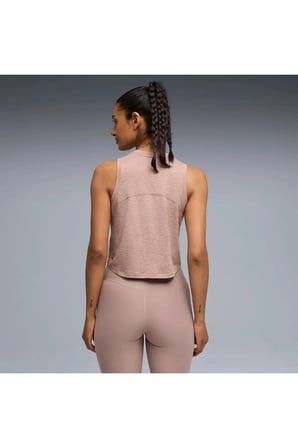 CLOUDSPUN SLEEVELESS TANK Açık Kahve Kadın Antrenman Atleti