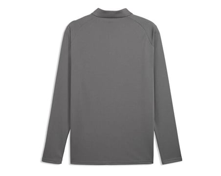 Puma Teamfinal26 Training 1/4 Zip Erkek Futbol Antrenman Uzun Kollu Tişört 65967913 Gri