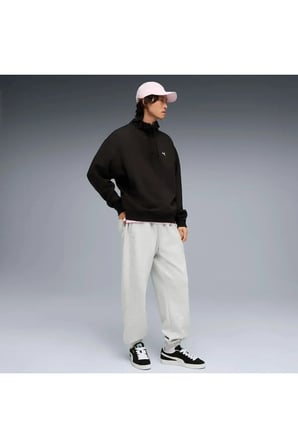 SELECT Essentials Crew Siyah Erkek Sweatshirt