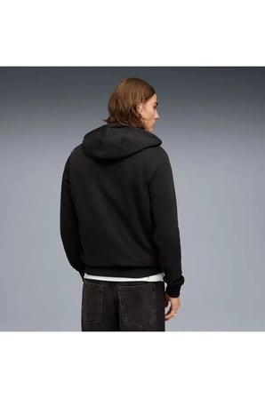 AMF1 Essential Hooded Jacket Siyah Erkek Kapüşonlu Sweatshirt