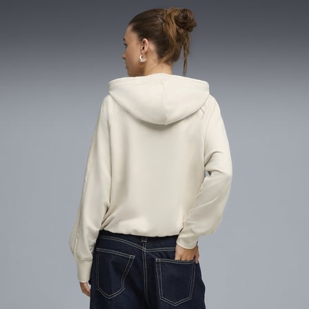 Puma HER Oversized Hoodie Kadın Bej Sweatshirt 69188687