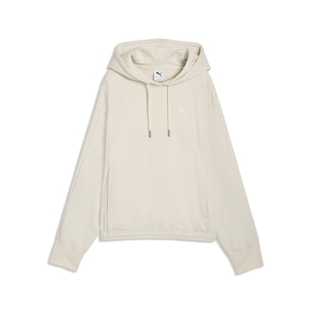 Puma HER Oversized Hoodie Kadın Bej Sweatshirt 69188687