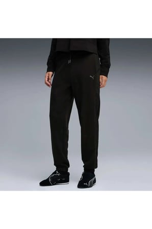 HER Comfort High-Waist Pants Siyah Kadın Eşofman Altı