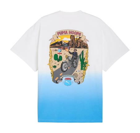 635058-01 Puma The Atw Dylan Tee Iıı Erkek T-Shirt Beyaz