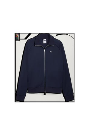 T7 Track Jacket M Erkek Lacivert Sweatshirt
