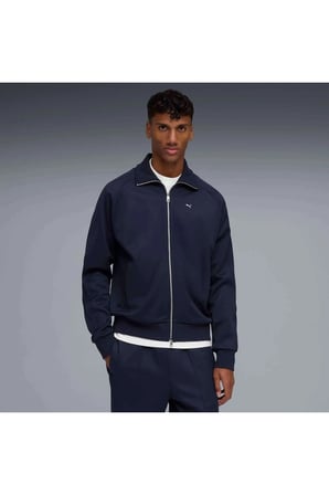 T7 Track Jacket M Erkek Lacivert Sweatshirt