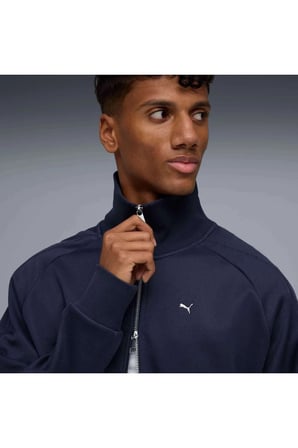 T7 Track Jacket M Erkek Lacivert Sweatshirt