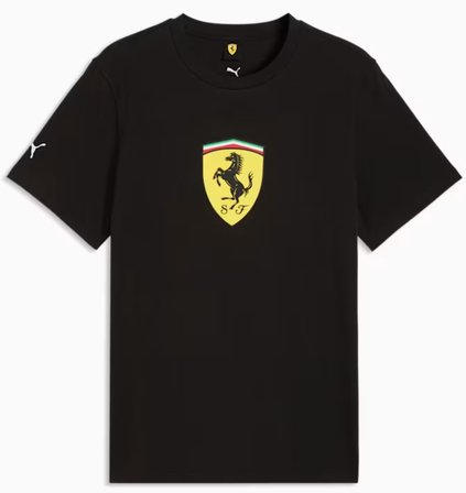 Puma Ferrari Colored Shield Tee 635310-01 Tişört Erkek T-Shirt