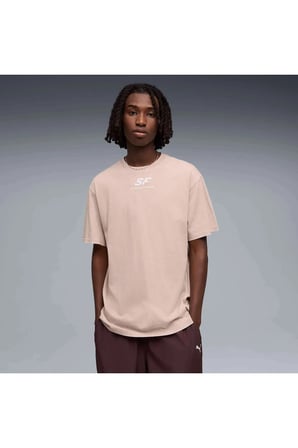 Ferrari Car Graphic Tee II Rose Latte Pembe Erkek T-Shirt & Polo