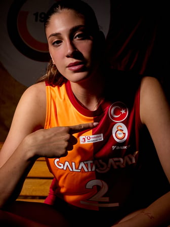 Galatasaray Puma 2025/2026 Kadın İç Saha Parçalı Voleybol Forma 78789901