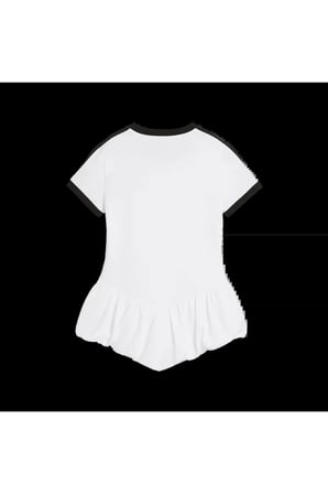 T7 Balloon Tee Beyaz Kadın T-Shirt & Polo