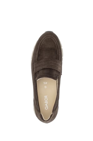 400601 Gabor Kadın Deri Anatomik Loafer 4.0-7.5