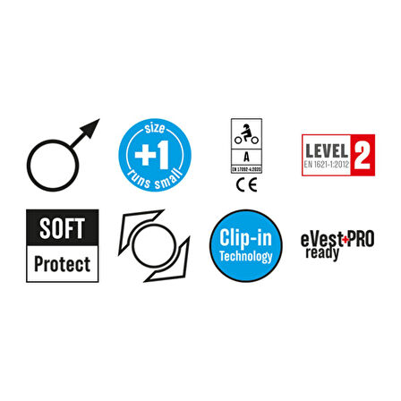 Held Safer SRX Sport Korumalı Motosiklet Montu Siyah  Kırmızı