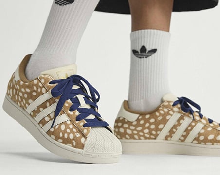 Adidas SUPERSTAR II W Kadın Günlük Ayakkabı KJ4642 Kahverengi