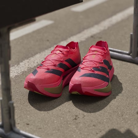 Adizero Prime X3 Strung Erkek Pembe Koşu Ayakkabısı KI3248