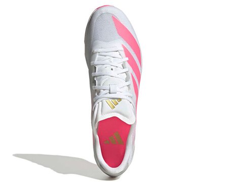 Adidas ADIZERO DISTANCESTAR Unisex Atletizm Çivili Koşu Ayakkabısı KI8385 Beyaz
