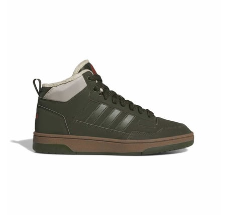 KI3908-E adidas Rapıd Court Mıd Wınterızed Erkek Spor Ayakkabı Yeşil