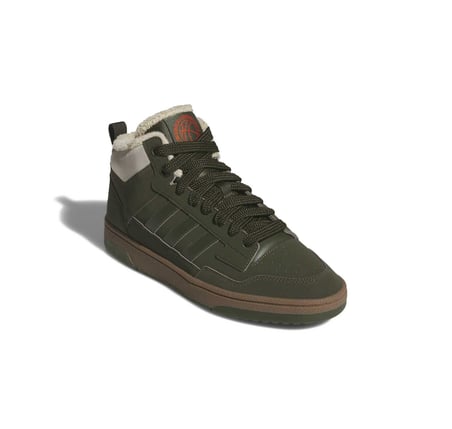 KI3908-E adidas Rapıd Court Mıd Wınterızed Erkek Spor Ayakkabı Yeşil