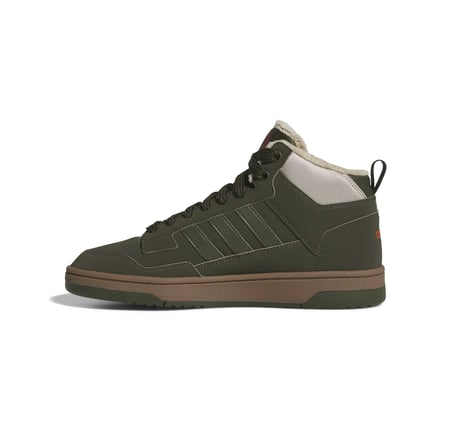 KI3908-E adidas Rapıd Court Mıd Wınterızed Erkek Spor Ayakkabı Yeşil