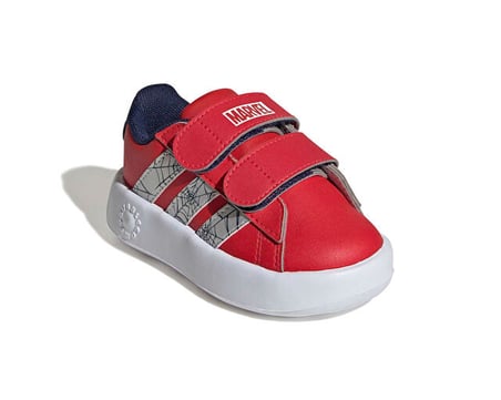 Adidas GRAND COURT MARVEL SPIDER-MAN CF I Bebek Günlük Ayakkabı KI9193 Kırmızı