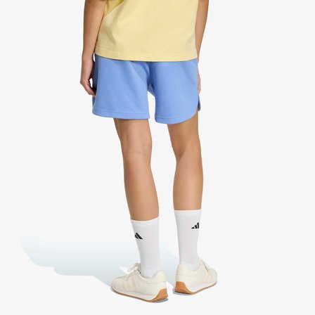 adidas 3 Stripes Studio Polar Kadın Mavi Antrenman Şortu