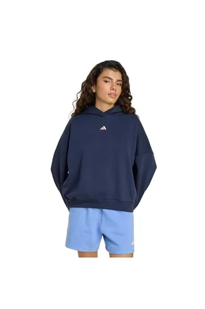 adidas W 3SS FL HD2 Kadın  Mavi  Sweatshirt HZ0856