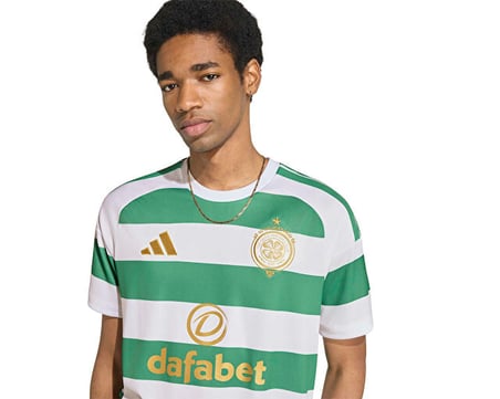 Adidas Celtic 26/27 İç Saha Forması Erkek Futbol Forması JZ4755 Beyaz
