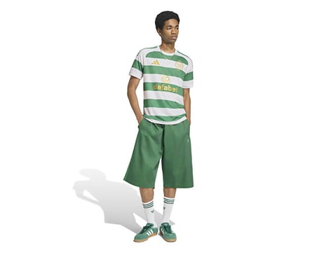 Adidas Celtic 26/27 İç Saha Forması Erkek Futbol Forması JZ4755 Beyaz