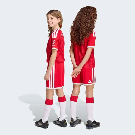adidas Fc Bayern 26/27 Çocuk Kırmızı İç Saha Şortu