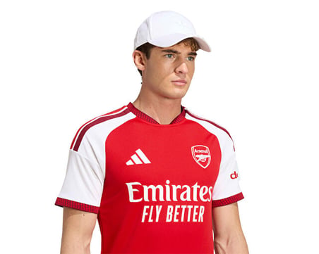 Adidas Arsenal FC 26/27 İç Saha Forması Erkek Futbol Forması JZ3168 Kırmızı