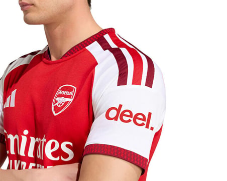 Adidas Arsenal FC 26/27 İç Saha Forması Erkek Futbol Forması JZ3168 Kırmızı