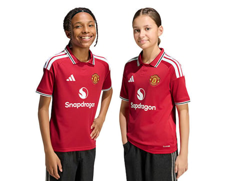 Adidas Manchester United 26/27 İç Saha Forması Çocuk Futbol Forması KC4796 Kırmızı