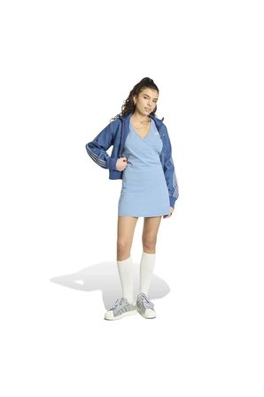 adidas Kadın  Mavi  Elbise DENIM DRESS KZ5056