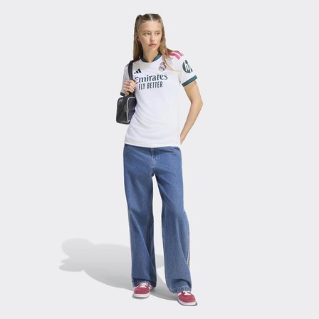 adidas Real Madrid 26/27 İç Saha Kadın Beyaz Forma