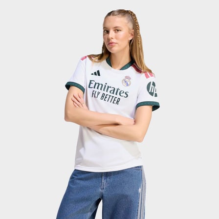 adidas Real Madrid 26/27 İç Saha Kadın Beyaz Forma