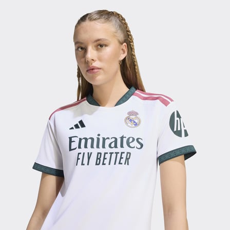 adidas Real Madrid 26/27 İç Saha Kadın Beyaz Forma